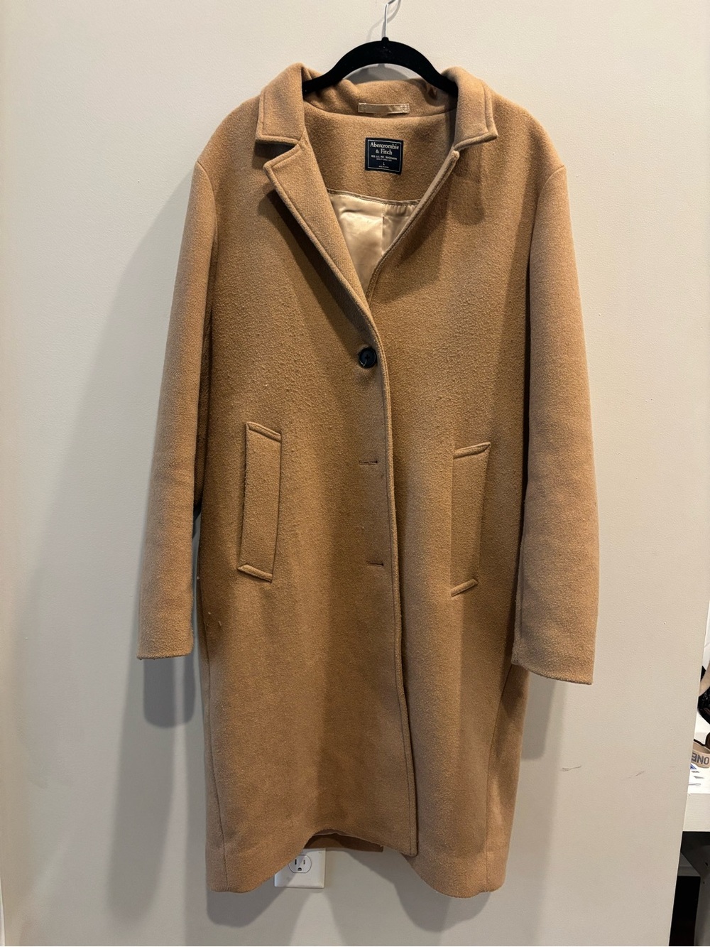 Abercrombie & Fitch Camel Coat